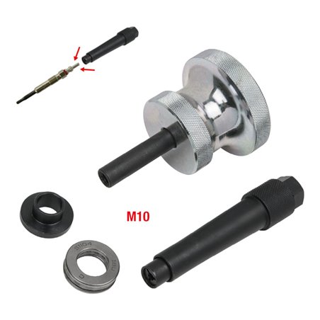 KS Tools Glühkerzen-Schlag-Auszieher-Satz für CDI Motoren, 4-teilig