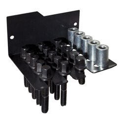 KS Tools Radnaben- und Gelenkwellendemontage-Ergänzung-Satz, 21-teilig