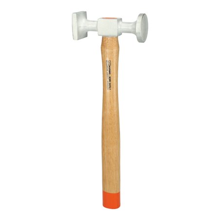 KS Tools Aluminium-Karosserie-Standard-Hammer gewölbter Kopf, rund/eckig