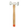 KS Tools Aluminium-Karosserie-Standard-Hammer gewölbter Kopf, rund/eckig