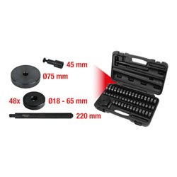 KS Tools Universal-Lager- und Buchsentreiber-Satz, 51-teilig