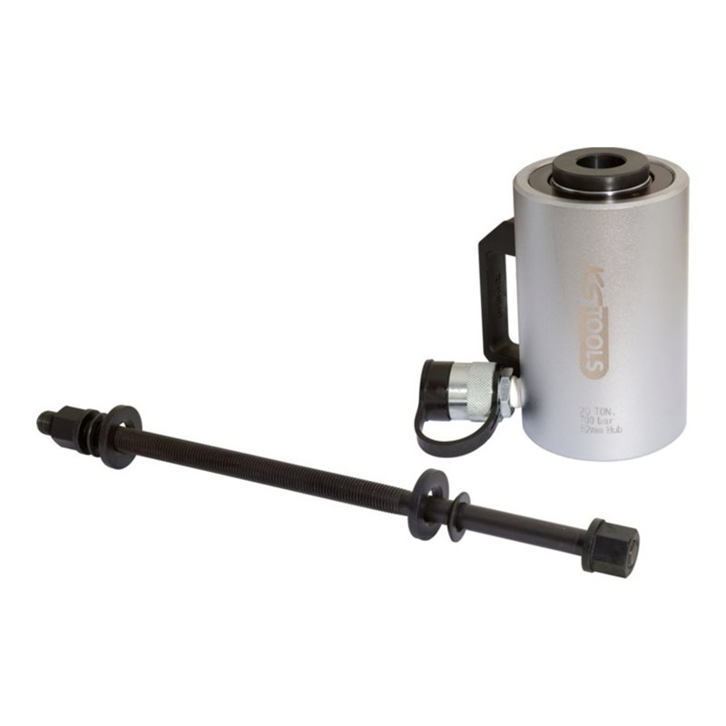 KS Tools Hydraulik-Hohlkolbenzylinder-Satz 20 t mit Spindel, 2-teilig
