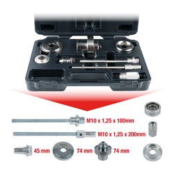 KS Tools Silentlager-Werkzeug-Satz, VAG Vorderachskonsole, 8-teilig