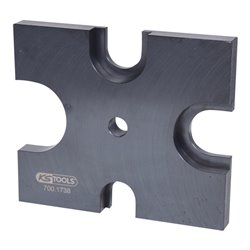 KS Tools Universal Prismenplatte Ø 40,0 / 63,0 / 75,0 / 80 mm