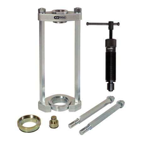 KS Tools Universal-Pressrahmen mit Hydraulikspindel, 6-teilig