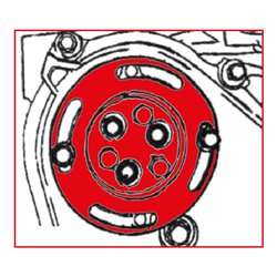 KS Tools Wasserpumpen-Fixier-Werkzeug für Opel
