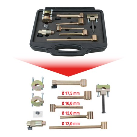 KS Tools Spurstangenlehren-Satz, 9-tlg.