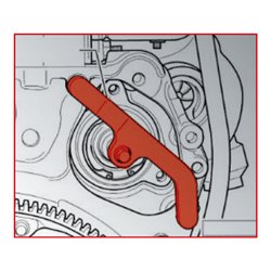 KS Tools VW Wasserpumpen-Demontage-Werkzeugsatz, 3-teilig