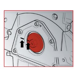 KS Tools VW Wasserpumpen-Demontage-Werkzeugsatz, 3-teilig