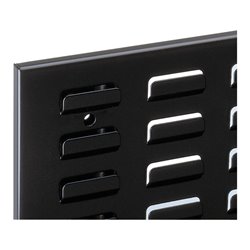 Kappes Schlitzplatte RasterPlan RAL 9005 tiefschwarz