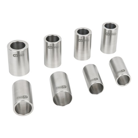 KS Tools Montagehülsen-Satz für Bremsen mit integriertem Radlager, 8-teilig