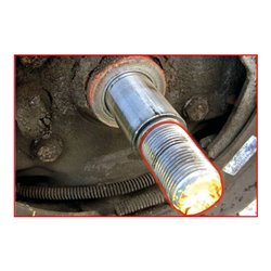 KS Tools Montagehülsen-Satz für Bremsen mit integriertem Radlager, 8-teilig