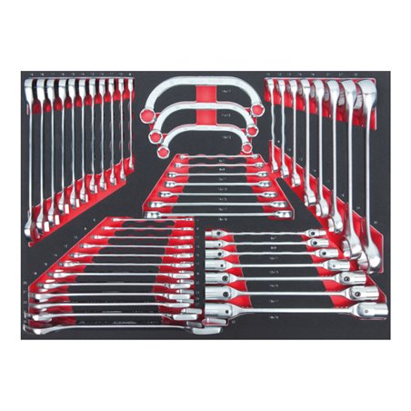 KS Tools SCS Schlüssel-Satz, 48-teilig in 1/1 Systemeinlage