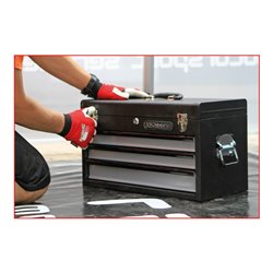 KS Tools Werkzeugtruhe mit 3 Schubladen-schwarz, L508xH255xB303mm