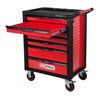 KS Tools RACINGline SCHWARZ/ROT Werkstattwagen mit 7 Schubladen und 515 Premium-Werkzeugen