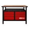 KS Tools Werkbank mit 6 Schubladen, H840xB1200xT600mm