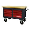 KS Tools Fahrbare Werkbank mit 6 Schubladen