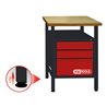 KS Tools Werkbank mit 3 Schubladen, H840xB600xT600mm
