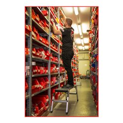 KS Tools Aluminium-Sicherheits-Laufbühne, L1000xB405xH480 mm