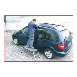 KS Tools Aluminium-Sicherheits-Laufbühne, L1000xB405xH480 mm