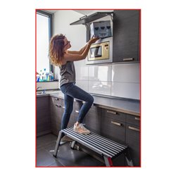 KS Tools Aluminium-Sicherheits-Laufbühne, L1000xB405xH480 mm