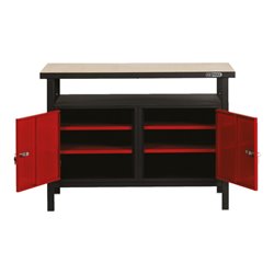 KS Tools Profi-Werkbank mit 2 Türen, H840xB1200xT600mm