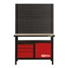 KS Tools Werkbank mit 3 Schubladen und 1 Tür, H840xB1200xT600mm
