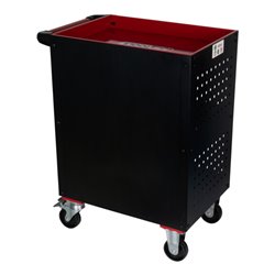 KS Tools ECOline Werkstatt-Servicewagen mit Lochplattenverkleidung