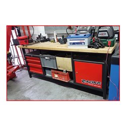 KS Tools XXL-Werkbank mit 3 Schubladen und 1 Tür