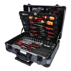 KS Tools 1/4' + 1/2' Universal-Werkzeug-Satz, 130-teilig