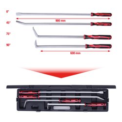 KS Tools Mechaniker-Hebel-Satz, 4-teilig