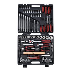 KS Tools 1/4 Zoll+3/8 Zoll+1/2 Zoll Universal-Werkzeug-Satz, 97-tlg.