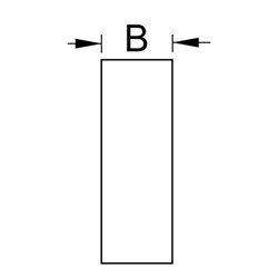 KS Tools Folien-Absperrband rot/weiss schraffiert