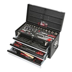 KS Tools 1/4'+1/2' CHROMEplus Universal-Werkzeug-Satz, 99-teilig GEAR
