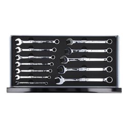 KS Tools 1/4'+1/2' CHROMEplus Universal-Werkzeug-Satz, 99-teilig