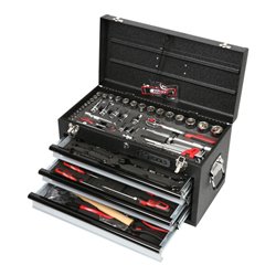 KS Tools 1/4'+1/2' CHROMEplus Universal-Werkzeug-Satz, 99-teilig