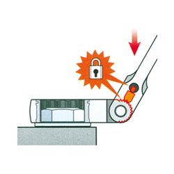 KS Tools 1/2' Bremssattel Spezial-Steckschlüssel- Satz, 5-teilig