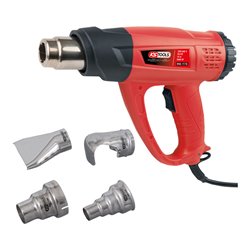 KS Tools Heißluftgebläsepistolen-Satz, Digital, 5-teilig