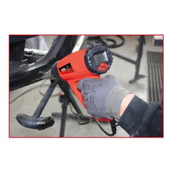 KS Tools Heißluftgebläsepistolen-Satz, Digital, 5-teilig