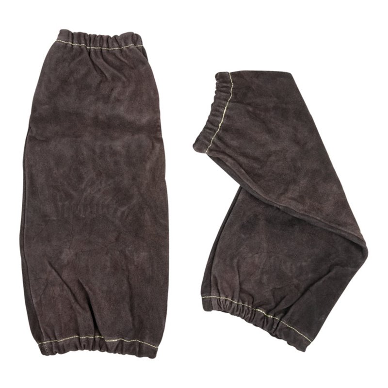 KS Tools Lederärmel, dunkelbraun, 2er Pack