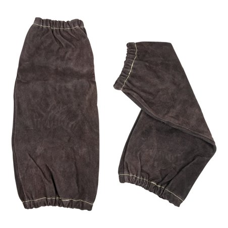 KS Tools Lederärmel, dunkelbraun, 2er Pack