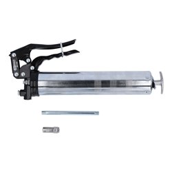 KS Tools Einhand-Fettpresse mit starrem Füllrohr, 350mm