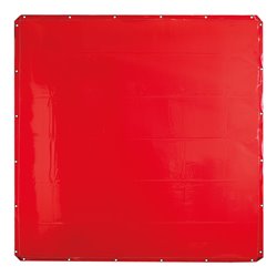 KS Tools Schweißerschutzplane, rot