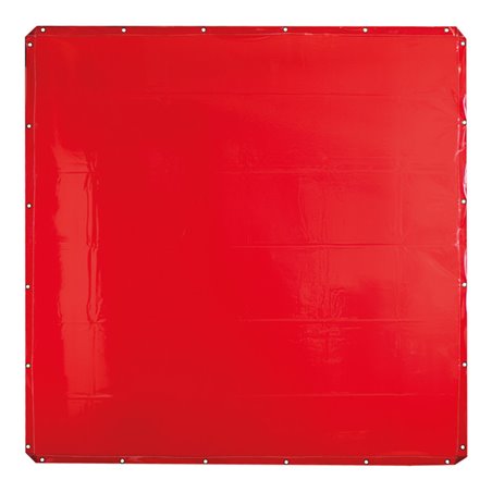KS Tools Schweißerschutzplane, rot