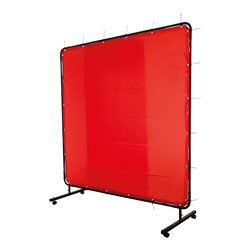 KS Tools Schweißerschutzplane, rot