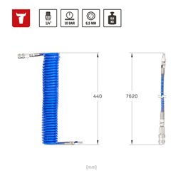 STIER Spiralschlauch SSL-762/635