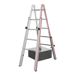 Hymer Treppenstehleiter in konischer Form, beidseitig begehbar