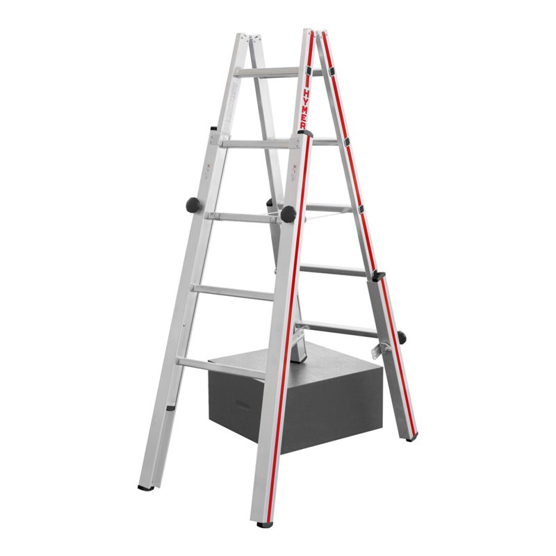 Hymer Treppenstehleiter in konischer Form, beidseitig begehbar