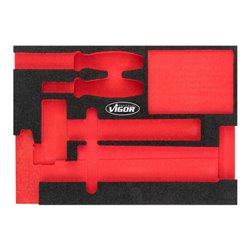 VIGOR Weichschaum-Einlage, leer V5085-L