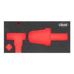 VIGOR Weichschaum-Einlage, leer V4921-L